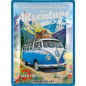 Preview: Blechschild VW Bulli Berge 1